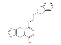 5-[4-(1,3-dihydro-2H-isoindol-2-yl)butanoyl]-4,5,6,7-tetrahydro-1H-imidazo[4,5-c]pyridine-6-carboxylic acid