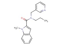 1-methyl-N-propyl-N-(pyridin-3-ylmethyl)-1H-indole-2-carboxamide