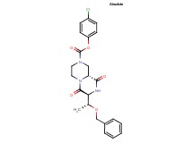 4-chlorophenyl (7S,9aR)-7-[(1R)-1-(benzyloxy)ethyl]-6,9-dioxooctahydro-2H-pyrazino[1,2-a]pyrazine-2-carboxylate