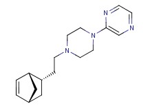 2-(4-{2-[rel-(1S,2S,4S)-bicyclo[2.2.1]hept-5-en-2-yl]ethyl}-1-piperazinyl)pyrazine bis(trifluoroacetate)