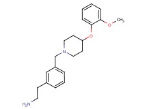 [2-(3-{[4-(2-methoxyphenoxy)-1-piperidinyl]methyl}phenyl)ethyl]amine dihydrochloride
