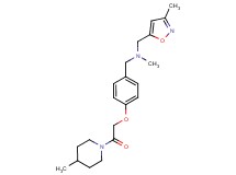 N-methyl-1-(3-methylisoxazol-5-yl)-N-{4-[2-(4-methylpiperidin-1-yl)-2-oxoethoxy]benzyl}methanamine