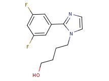 4-[2-(3,5-difluorophenyl)-1H-imidazol-1-yl]butan-1-ol