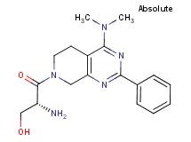 (2R)-2-amino-3-[4-(dimethylamino)-2-phenyl-5,8-dihydropyrido[3,4-d]pyrimidin-7(6H)-yl]-3-oxopropan-1-ol