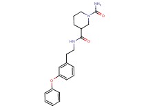 N~3~-[2-(3-phenoxyphenyl)ethyl]-1,3-piperidinedicarboxamide