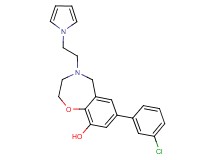 7-(3-chlorophenyl)-4-[2-(1H-pyrrol-1-yl)ethyl]-2,3,4,5-tetrahydro-1,4-benzoxazepin-9-ol