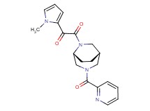 1-(1-methyl-1H-pyrrol-2-yl)-2-oxo-2-[(1S*,5R*)-3-(2-pyridinylcarbonyl)-3,6-diazabicyclo[3.2.2]non-6-yl]ethanone