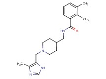 2,3-dimethyl-N-({1-[(4-methyl-1H-imidazol-5-yl)methyl]piperidin-4-yl}methyl)benzamide