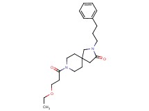 8-(3-ethoxypropanoyl)-2-(3-phenylpropyl)-2,8-diazaspiro[4.5]decan-3-one
