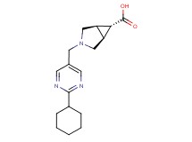 (1R*,5S*,6r)-3-[(2-cyclohexylpyrimidin-5-yl)methyl]-3-azabicyclo[3.1.0]hexane-6-carboxylic acid