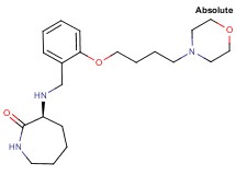 (3S)-3-{[2-(4-morpholin-4-ylbutoxy)benzyl]amino}azepan-2-one