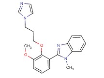 2-{2-[3-(1H-imidazol-1-yl)propoxy]-3-methoxyphenyl}-1-methyl-1H-benzimidazole