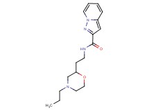 N-[2-(4-propylmorpholin-2-yl)ethyl]pyrazolo[1,5-a]pyridine-2-carboxamide