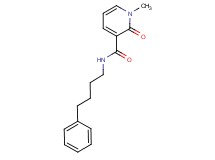1-methyl-2-oxo-N-(4-phenylbutyl)-1,2-dihydropyridine-3-carboxamide