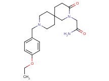 2-[9-(4-ethoxybenzyl)-3-oxo-2,9-diazaspiro[5.5]undec-2-yl]acetamide