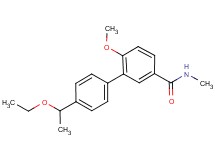 4'-(1-ethoxyethyl)-6-methoxy-N-methylbiphenyl-3-carboxamide