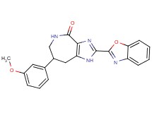 2-(1,3-benzoxazol-2-yl)-7-(3-methoxyphenyl)-5,6,7,8-tetrahydroimidazo[4,5-c]azepin-4(1H)-one