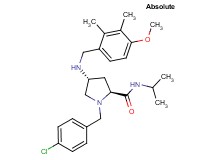 (4R)-1-(4-chlorobenzyl)-N-isopropyl-4-[(4-methoxy-2,3-dimethylbenzyl)amino]-L-prolinamide
