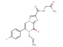 7-allyl-N-(2-amino-2-oxoethyl)-6-(4-fluorophenyl)-8-oxo-7,8-dihydroimidazo[1,2-a]pyrazine-2-carboxamide