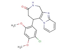 5-(5-chloro-2,4-dimethoxyphenyl)-1,2,4,5-tetrahydro-3H-pyrido[1',2':1,2]imidazo[4,5-c]azepin-3-one
