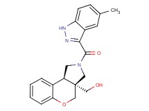 [(3aS*,9bS*)-2-[(5-methyl-1H-indazol-3-yl)carbonyl]-1,2,3,9b-tetrahydrochromeno[3,4-c]pyrrol-3a(4H)-yl]methanol