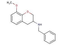 N-benzyl-8-methoxy-3-chromanamine