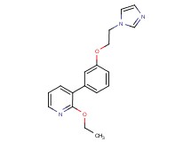 2-ethoxy-3-{3-[2-(1H-imidazol-1-yl)ethoxy]phenyl}pyridine