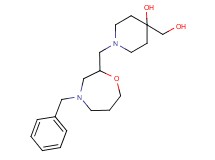 1-[(4-benzyl-1,4-oxazepan-2-yl)methyl]-4-(hydroxymethyl)piperidin-4-ol