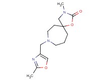 3-methyl-8-[(2-methyl-1,3-oxazol-4-yl)methyl]-1-oxa-3,8-diazaspiro[4.6]undecan-2-one