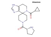 5-(cyclopropylcarbonyl)-1'-D-prolyl-1,5,6,7-tetrahydrospiro[imidazo[4,5-c]pyridine-4,4'-piperidine] dihydrochloride