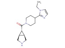 rel-(1R,5S,6r)-6-{[4-(1-ethyl-1H-imidazol-2-yl)-1-piperidinyl]carbonyl}-3-azabicyclo[3.1.0]hexane dihydrochloride