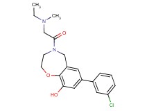 7-(3-chlorophenyl)-4-{[ethyl(methyl)amino]acetyl}-2,3,4,5-tetrahydro-1,4-benzoxazepin-9-ol