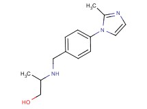 2-{[4-(2-methyl-1H-imidazol-1-yl)benzyl]amino}propan-1-ol