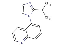 5-(2-isopropyl-1H-imidazol-1-yl)quinoline