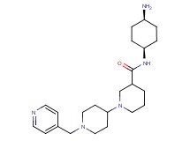N-(cis-4-aminocyclohexyl)-1'-(pyridin-4-ylmethyl)-1,4'-bipiperidine-3-carboxamide