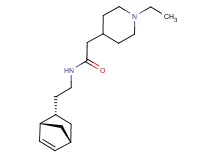N-{2-[(1S*,2S*,4S*)-bicyclo[2.2.1]hept-5-en-2-yl]ethyl}-2-(1-ethyl-4-piperidinyl)acetamide