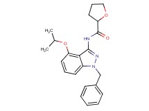 N-(1-benzyl-4-isopropoxy-1H-indazol-3-yl)tetrahydrofuran-2-carboxamide