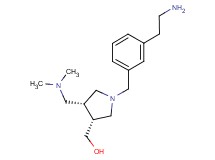 {rel-(3R,4R)-1-[3-(2-aminoethyl)benzyl]-4-[(dimethylamino)methyl]-3-pyrrolidinyl}methanol dihydrochloride