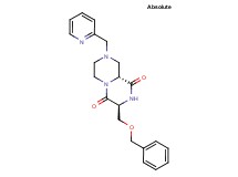 (3S,9aR)-3-[(benzyloxy)methyl]-8-(2-pyridinylmethyl)tetrahydro-2H-pyrazino[1,2-a]pyrazine-1,4(3H,6H)-dione