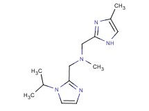 1-(1-isopropyl-1H-imidazol-2-yl)-N-methyl-N-[(4-methyl-1H-imidazol-2-yl)methyl]methanamine