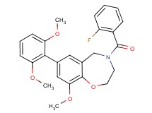 7-(2,6-dimethoxyphenyl)-4-(2-fluorobenzoyl)-9-methoxy-2,3,4,5-tetrahydro-1,4-benzoxazepine