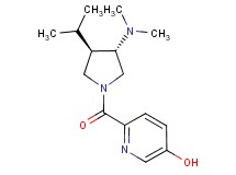 6-{[(3S*,4R*)-3-(dimethylamino)-4-isopropyl-1-pyrrolidinyl]carbonyl}-3-pyridinol