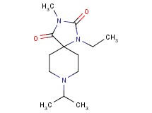 1-ethyl-8-isopropyl-3-methyl-1,3,8-triazaspiro[4.5]decane-2,4-dione