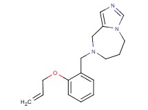 8-[2-(allyloxy)benzyl]-6,7,8,9-tetrahydro-5H-imidazo[1,5-a][1,4]diazepine