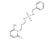 N-benzyl-N'-[3-(6-methyl-2-oxopyridin-1(2H)-yl)propyl]sulfamide