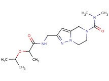 2-{[(2-isopropoxypropanoyl)amino]methyl}-N,N-dimethyl-6,7-dihydropyrazolo[1,5-a]pyrazine-5(4H)-carboxamide