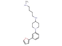 N-{1-[3-(2-furyl)phenyl]-4-piperidinyl}-N'-methyl-1,4-butanediamine dihydrochloride