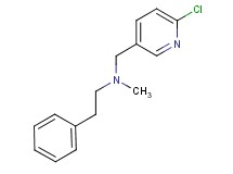 N-[(6-chloropyridin-3-yl)methyl]-N-methyl-2-phenylethanamine