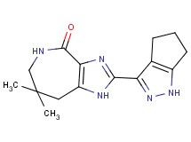 7,7-dimethyl-2-(1,4,5,6-tetrahydrocyclopenta[c]pyrazol-3-yl)-5,6,7,8-tetrahydroimidazo[4,5-c]azepin-4(1H)-one