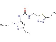 N-[(5-ethyl-1,3,4-thiadiazol-2-yl)methyl]-N'-(3-methyl-1-propyl-1H-pyrazol-5-yl)urea